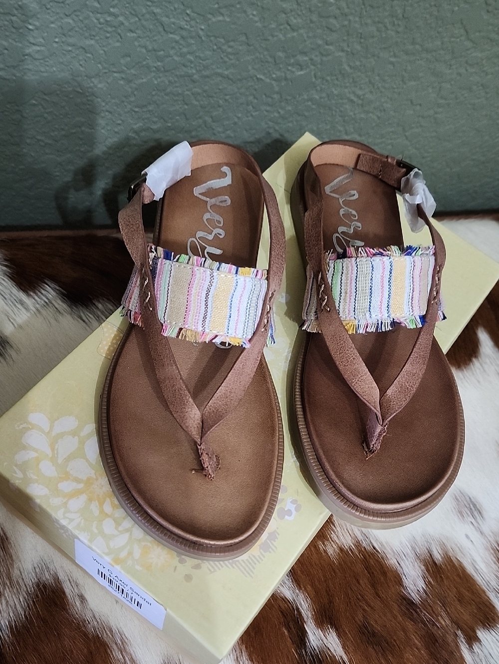 Very G Sandals New With Box Sz 7